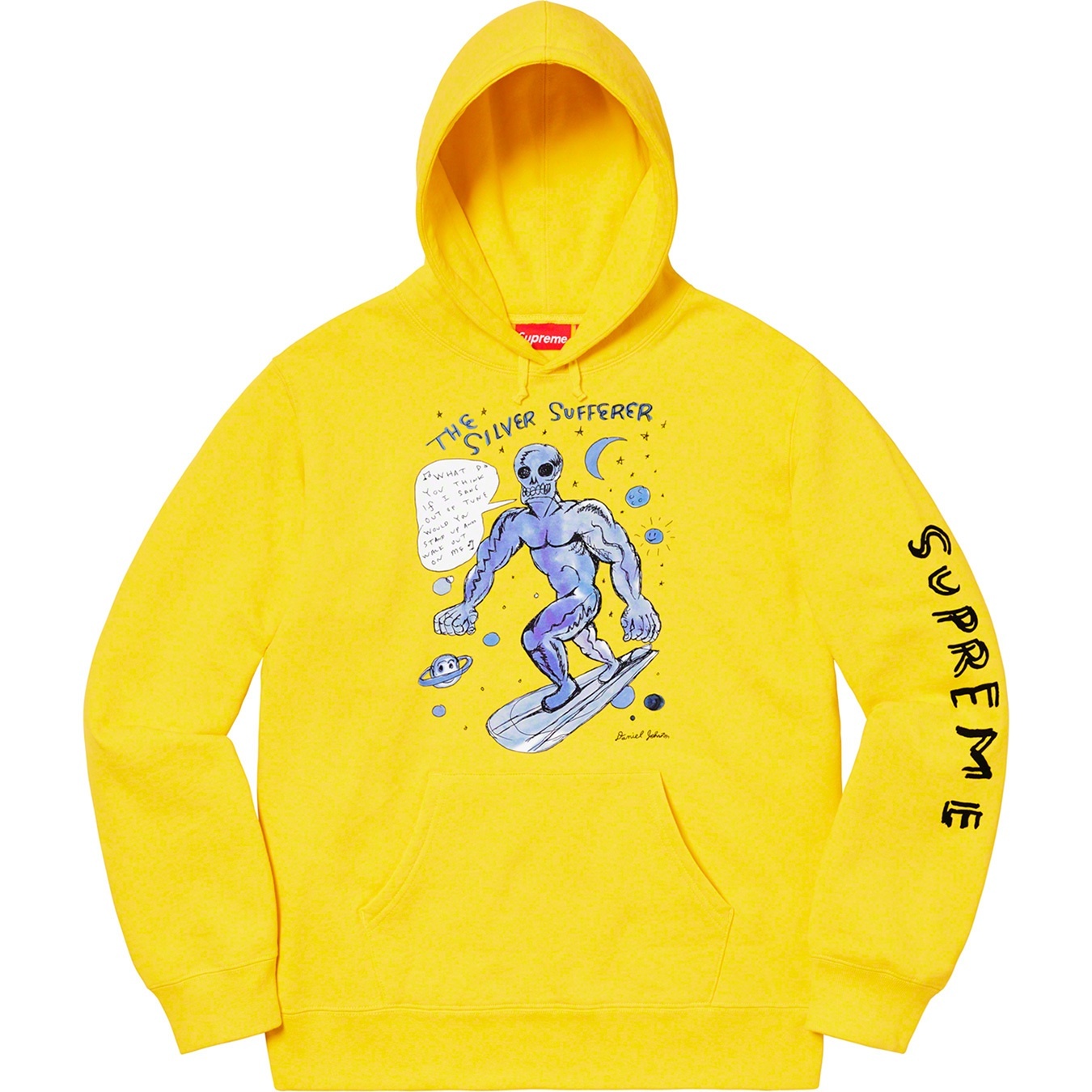Daniel Johnston Hooded Sweatshirt view 3